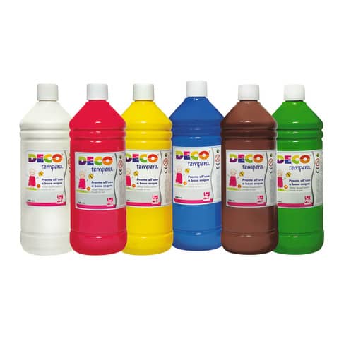 Tempera in flacone Deco 500 ml - carminio - PF550/06